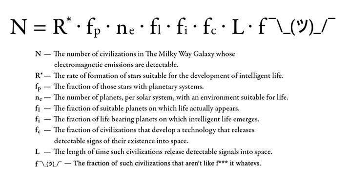 Drake Equation Whatevs